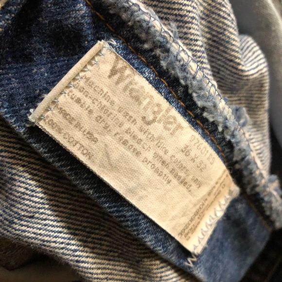 Wrangler Vintage Denim Mens Jeans size 36 - Picture 4 of 9
